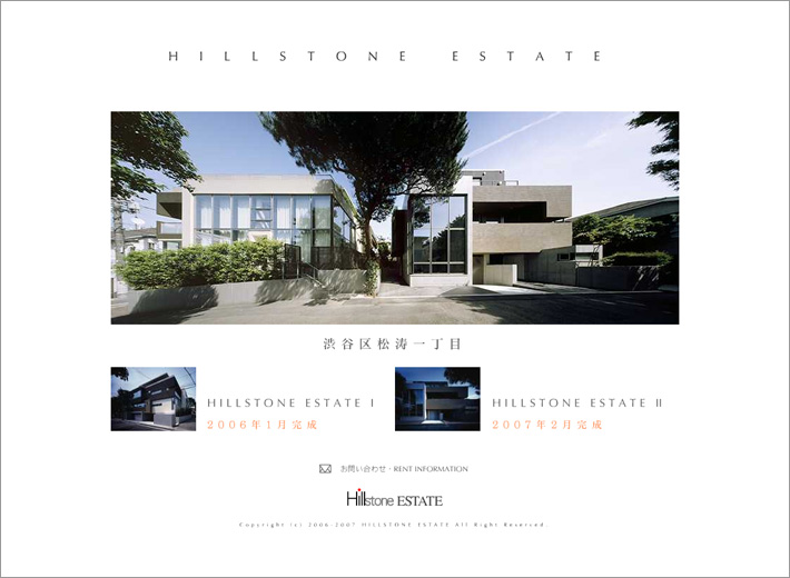 Hillstone Estate mSITEr / design